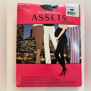 Marvelous Mama ASSETS by Sara Blakely Maternity Tights Sz C